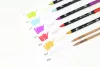 Tombow ABT Dual Brush Pen - Kéthegyű marker filctoll 6 db - Christmas