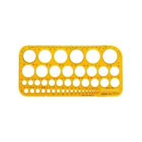 Aristo körsablon - 1-36 mm