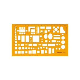 Aristo bútorozási sablon, lakberendezéshez - 1:100