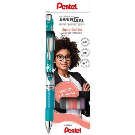  Pentel EnerGel 0.7 zselés toll készlet, 4 db - Világos színek