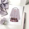 BGM Washi Tape szett, 3 db - Lila