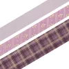 BGM Washi Tape szett, 3 db - Lila