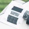 BGM Washi Tape szett, 3 db - Kék