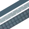 BGM Washi Tape szett, 3 db - Kék