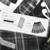 BGM Washi Tape szett, 3 db - Szürke