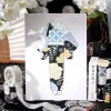 BGM Washi Tape szett, 3 db - Fekete Kimono