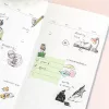 BGM matrica csomag 45db, Mini állatok - Írószerek