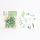 BGM matrica, 30 db - Morning garden, white