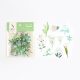 BGM matrica, 30 db - Morning garden, white