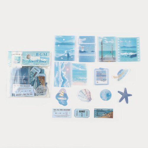 BGM matrica, 45 db - Travel Diary, Óceán