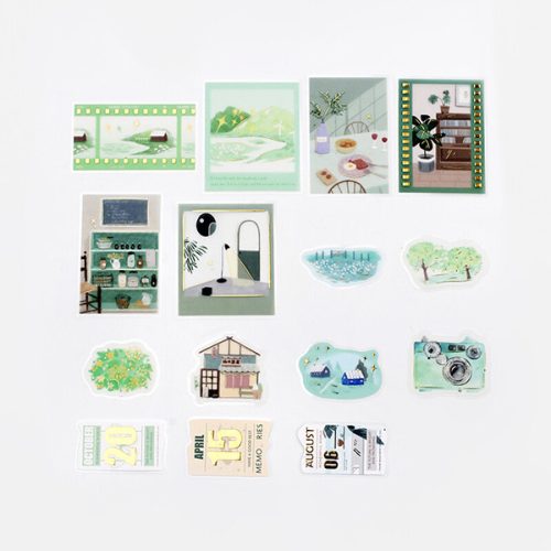BGM matrica, 45 db - Leisurely time, Green