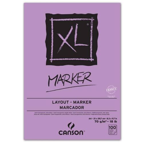 Canson XL marker tömb, 29,7x42 cm (A3)