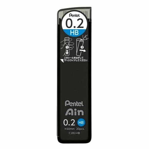 Pentel AIN Stein mechanikus ceruza betét - 0,2, HB