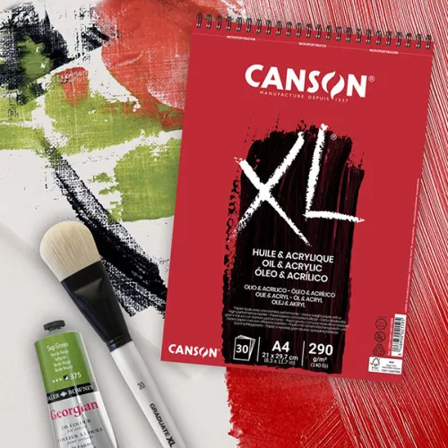 Canson XL olaj-és akriltömb, 21x29,7 cm (A4)