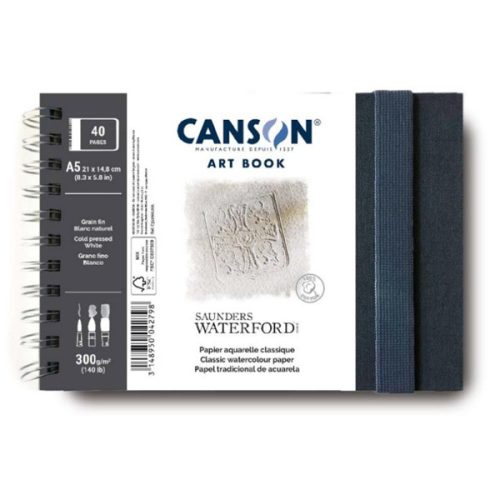 Canson Saunders Waterford Art Book - 100% pamut akvarellpapír
