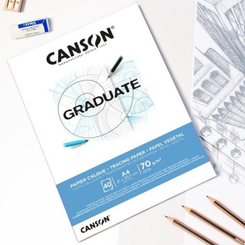 Canson Graduate Tracing pauszpapír tömb - 70 g, 21x29,7 cm (A4)