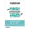 Canson Graduate Lettering Marker tömb, több méretben, 29,7x42 cm (A3)
