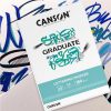 Canson Graduate Lettering Marker tömb, több méretben, 29,7x42 cm (A3)