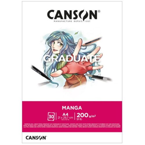 Canson Graduate Manga tömb, több méretben, 29,7x42 cm (A3)