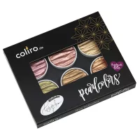 Metál, irizáló akvarellfestékek