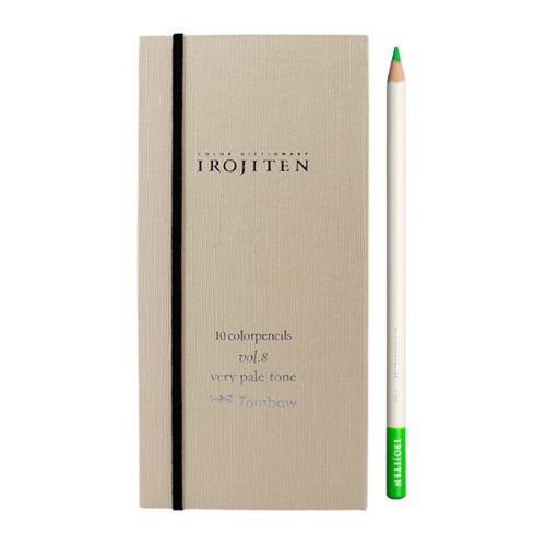 Tombow Irojiten színesceruza, 10 darabos készlet - Világos színek