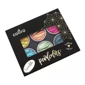   COLIRO Pearlcolor akvarellfesték készlet 6db fémdobozos Limitált kiadás - Sparkle