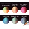 COLIRO Pearlcolor akvarellfesték készlet 6db fémdobozos Limitált kiadás - Sparkle