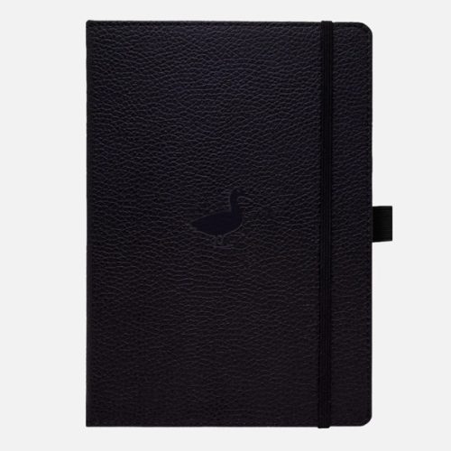 Dingbats* Notebook pontozott, Wildlife kollekció - A5+, Fekete Kacsa