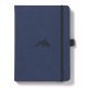 Dingbats* Notebook pontozott, Wildlife kollekció - A4+, Kék Bálna