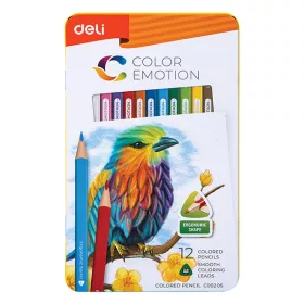 Deli Color Emotion színes ceruza készlet - 12 darab