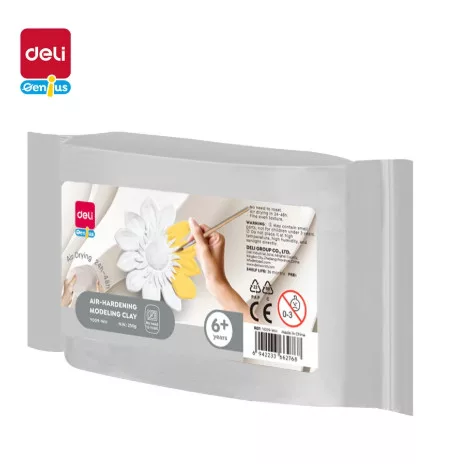 Deli levegőn száradó gyurma, 250 g - fehér