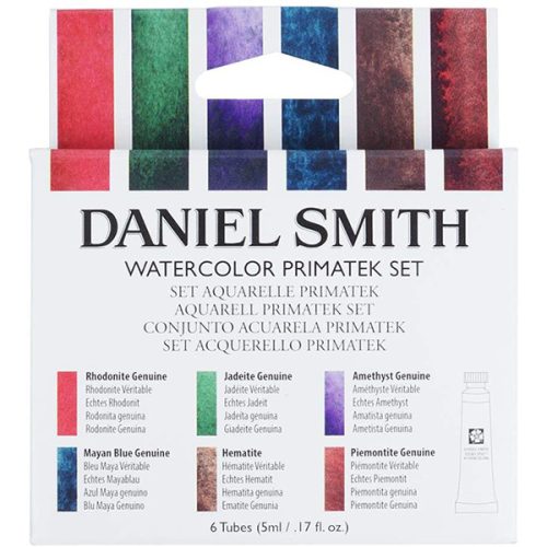 Daniel Smith akvarellfesték készlet, 6 x 5 ml - PrimaTek Intro.