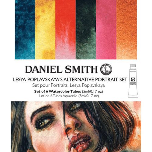 Daniel Smith akvarellfesték készlet, 6 x 5 ml - Lesya Poplavskaya