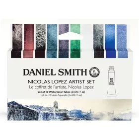   Daniel Smith akvarellfesték készlet, 10 x 5 ml - Nicolas Lopez
