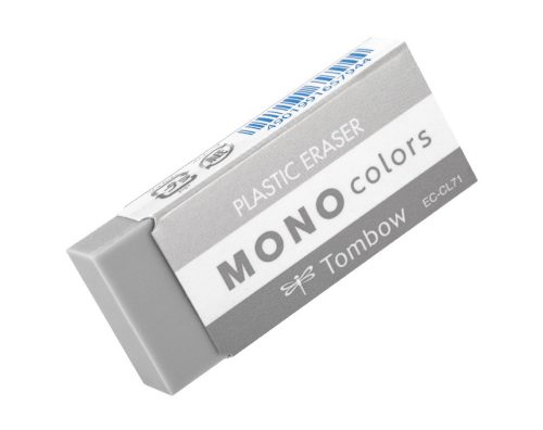 Tombow Mono Colors radír,  M - Szürke