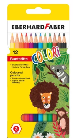 Eberhard Faber Colori színes ceruza készlet - 12 db