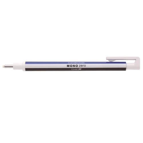 Tombow Mono Zero precíziós radír kör alakú töltettel, Csíkos