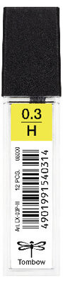 Tombow 0,3 mm-es mechanikus ceruza hegyek, H