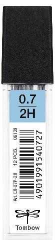 Tombow 0,7 mm-es mechanikus ceruza hegyek, 2H