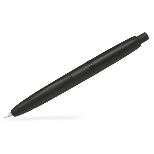 Pilot Capless Black töltőtoll, matt fekete - közepes tollhegy