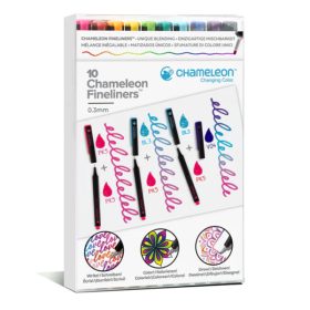 Chameleon tűfilc készlet, 10 darabos készlet
