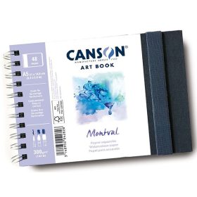 Canson Montval Artbook akvarell vázlatfüzet - 300 g