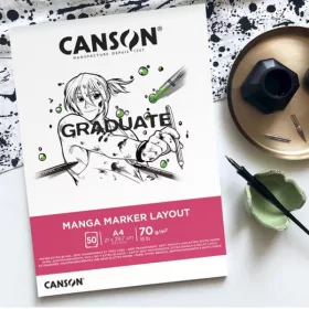 Canson Graduate Manga marker papírtömb - 70 g
