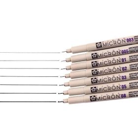 Sakura Pigma Micron toll, fekete