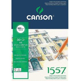 Canson 1557 rajztömb, 180g, 30 lap
