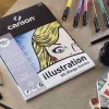 Canson Illustration rajztömb mangához, képregényhez, 250g, 12 lap