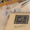 Canson XL Kraft bézs rajztömb