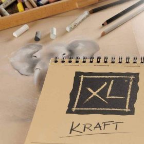 Canson XL Kraft bézs rajztömb