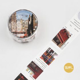 BGM Washi Tape ragasztószalag, 20 mm x 5 m - Color City