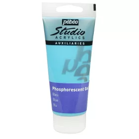   Pébéo Studio akrilfesték, 100 ml - Sötétben világító színek